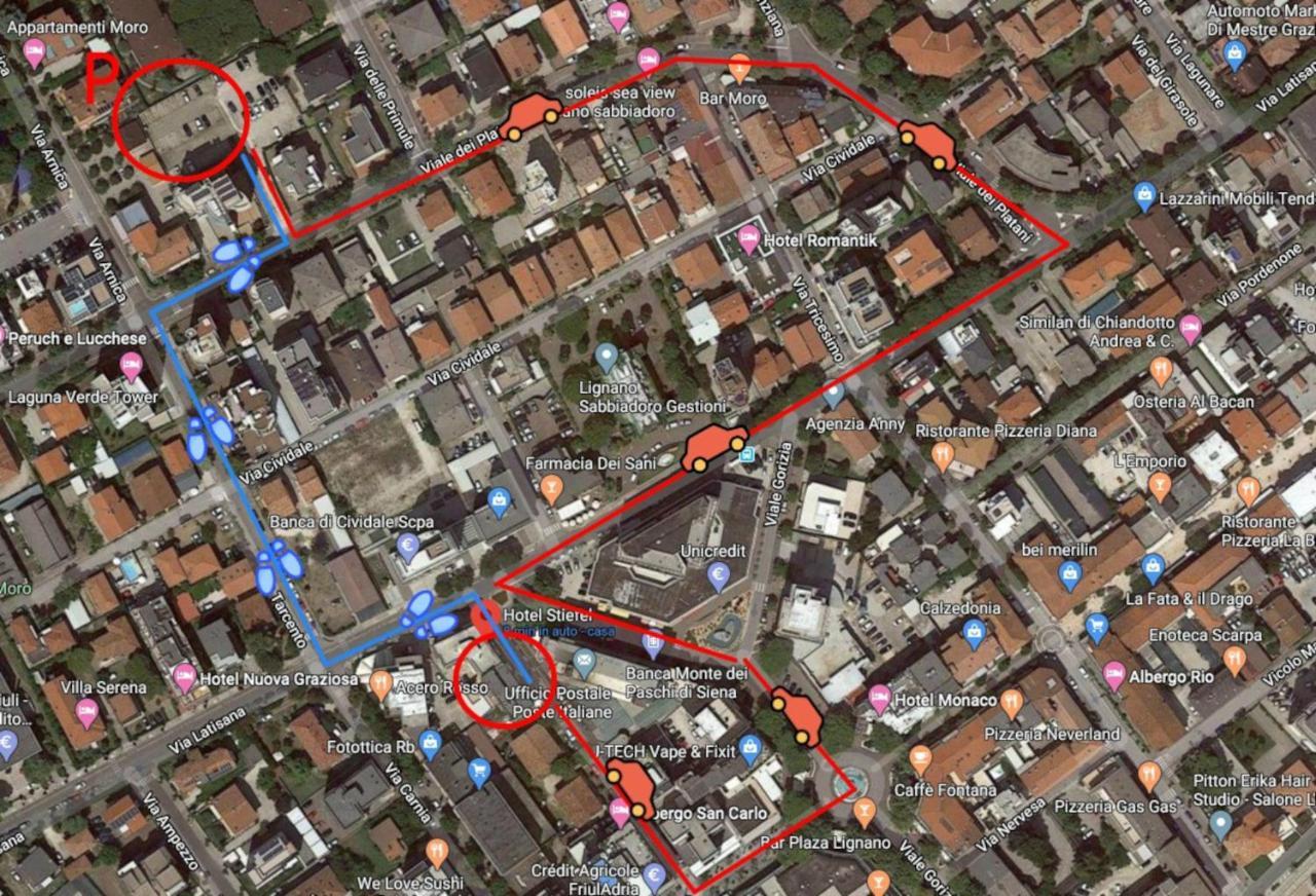 Hotel Stiefel Lignano Sabbiadoro Bagian luar foto